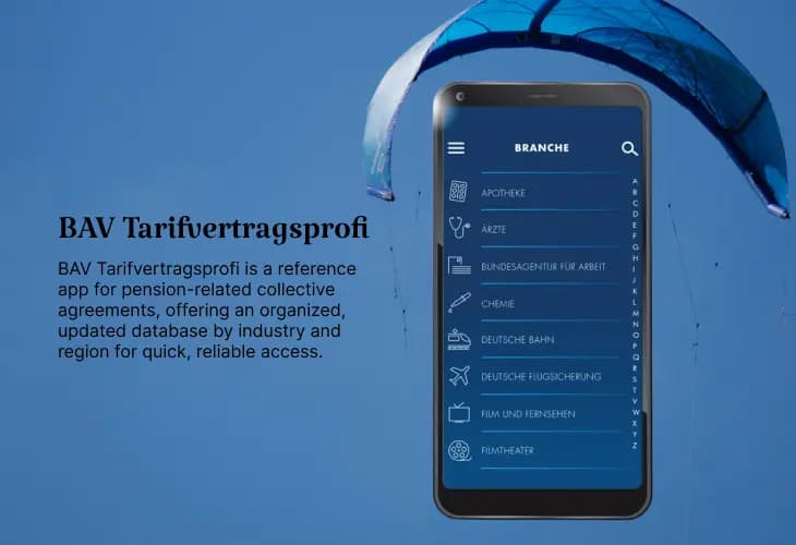 BAV Tarifvertragsprofi 2