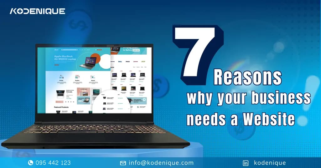 7 powerful reasons why your business needs a website in 2025 services by Kodenique